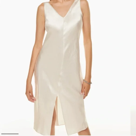 Babaton Casper Dress in Matte Pearl - Picture 4 of 11